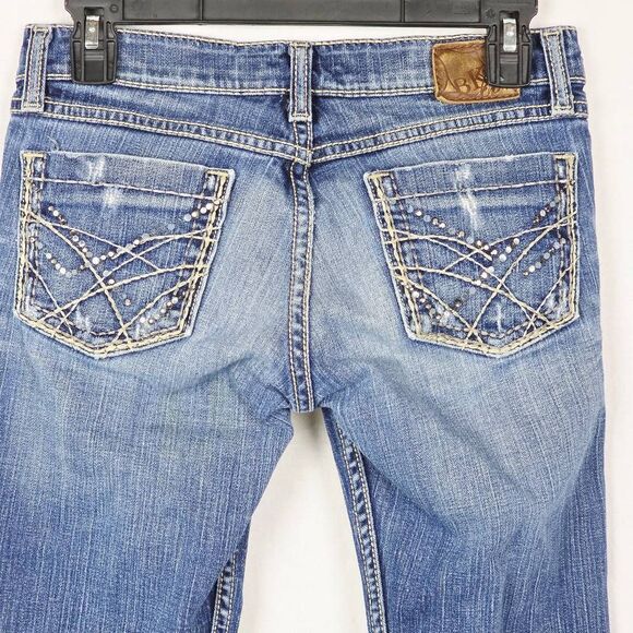 BKE Lexi Bootcut Jeans Women’s 26x31.5 Embellished Pockets - Picture 8 of 16